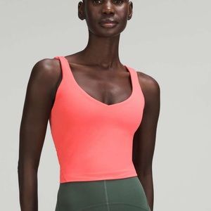 Lululemon align tank size 6 worn 3x light raspberry